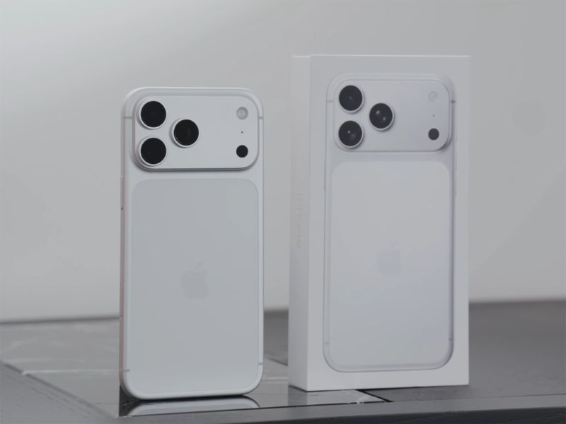Thiết kế nhôm nguyên khối trên iPhone 17 Pro Max