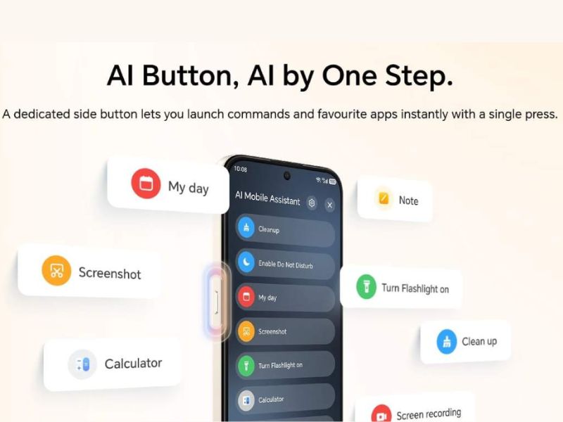 Smartphone mới của HONOR có nhiều tính năng AI thú vị