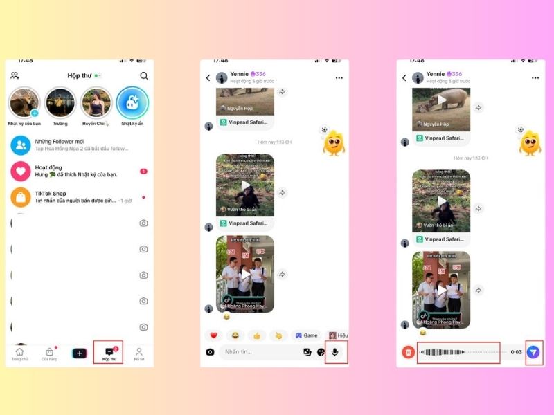 Trên TikTok