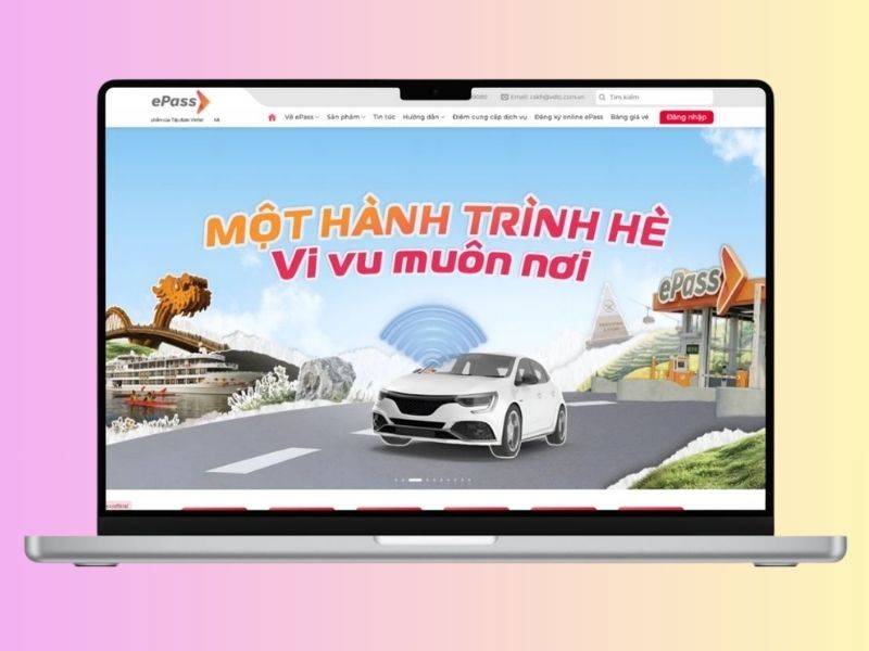 Truy cập và đăng nhập tài khoản trên website ePass