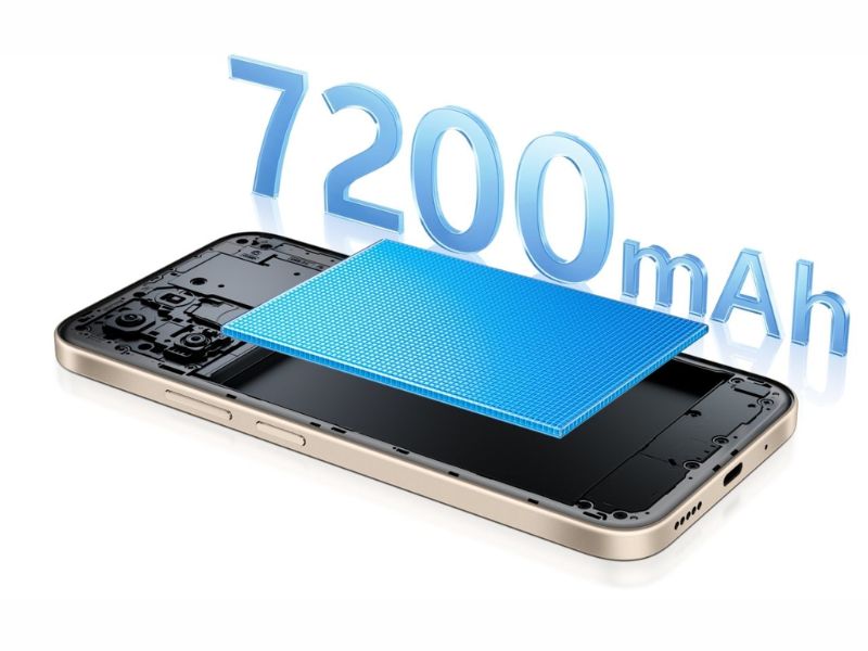 Pin 7200mah trên vivo S60t