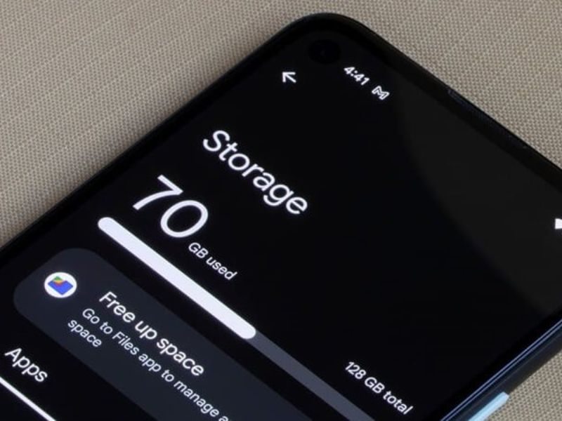 Xem dung lượng còn trống trên Samsung