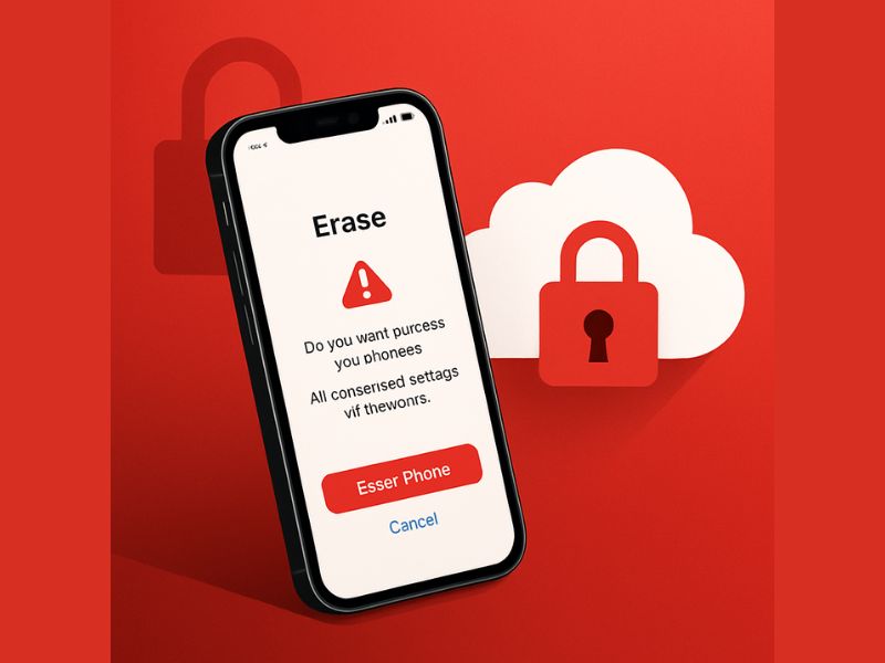 Hướng dẫn tắt mật khẩu iPhone bằng iCloud