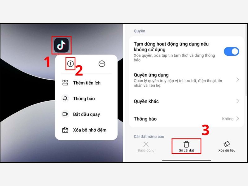 Xóa ứng dụng không cần thiết trên Redmi