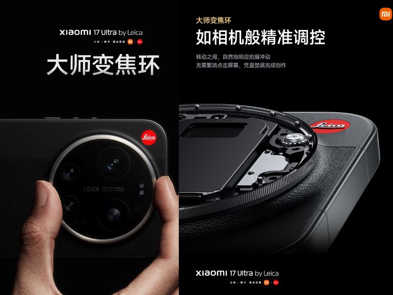 Trải nghệm vòng điều khiển camera Xiaomi 17 Ultra Leica Edition