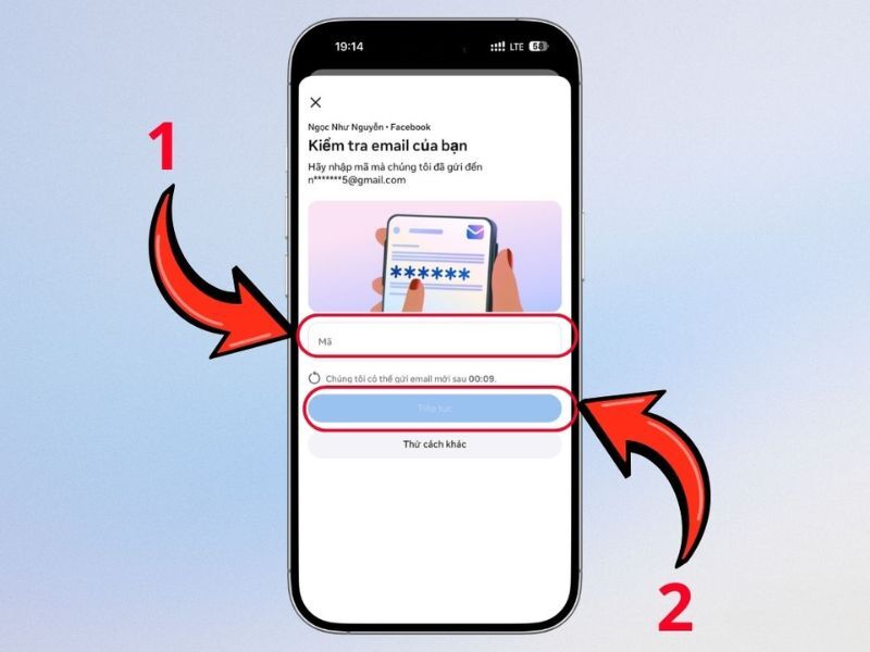 Xác nhận địa chỉ email liên kết với tài khoản