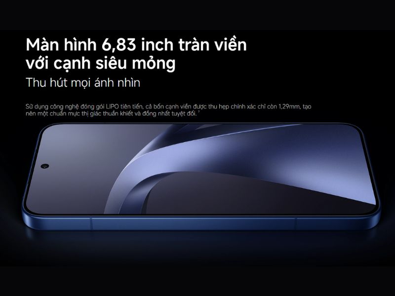 Màn hình sáng 3500 nits trên Xiaomi 17T Pro