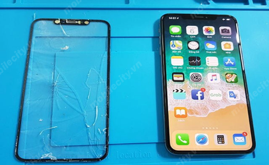 Tổng kết việc ép kính iPhone XS