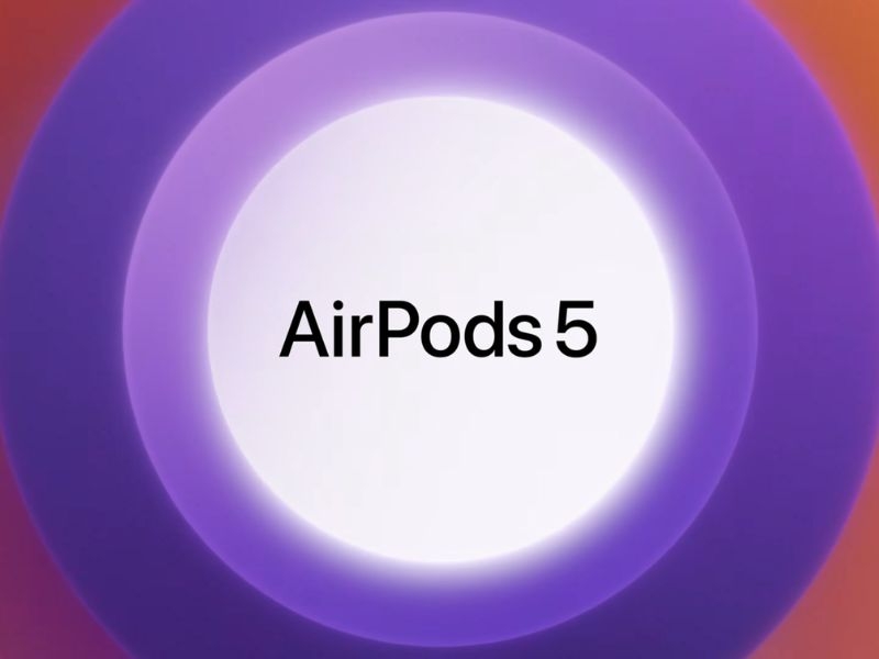 AirPods 5 ra mắt với thiết kế âm thanh mới, ANC mạnh hơn