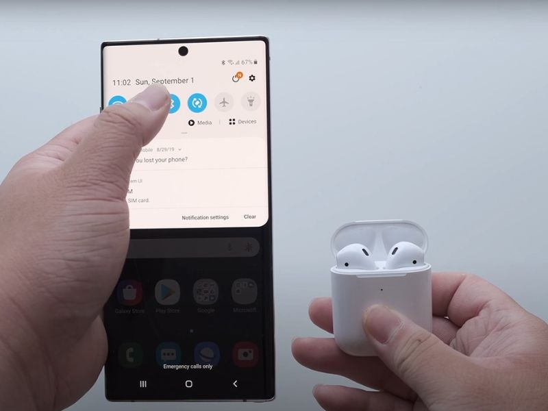 AirPods có kết nối được với Samsung không? Giải đáp chi tiết