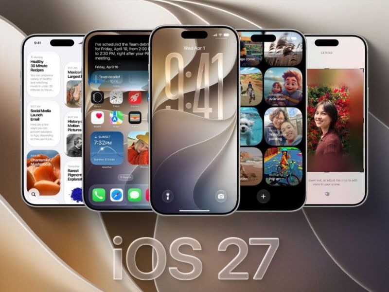 Apple phát hành iOS 27 và iPadOS 27 với Liquid Glass
