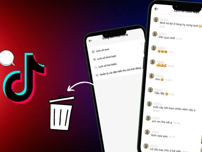 Hướng dẫn cách xóa bình luận trên TikTok chi tiết