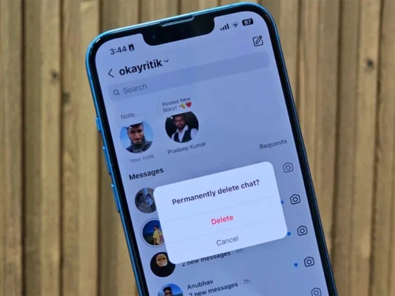 Cách xóa tin nhắn Instagram trên điện thoại đơn giản