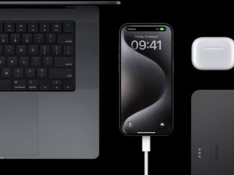 Giải đáp iPhone 15 Pro Max sạc bao lâu thì đầy pin?