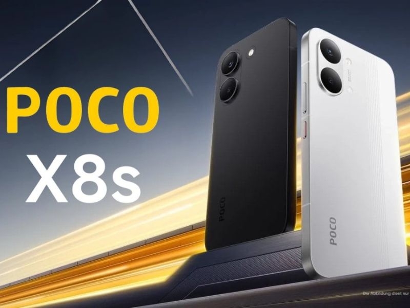 POCO X8s sắp ra mắt: Hiệu năng mạnh, sạc siêu tốc