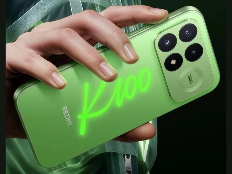 Redmi K100 Pro lộ diện: Mặt lưng phát quang, màn hình 185Hz cực khủng