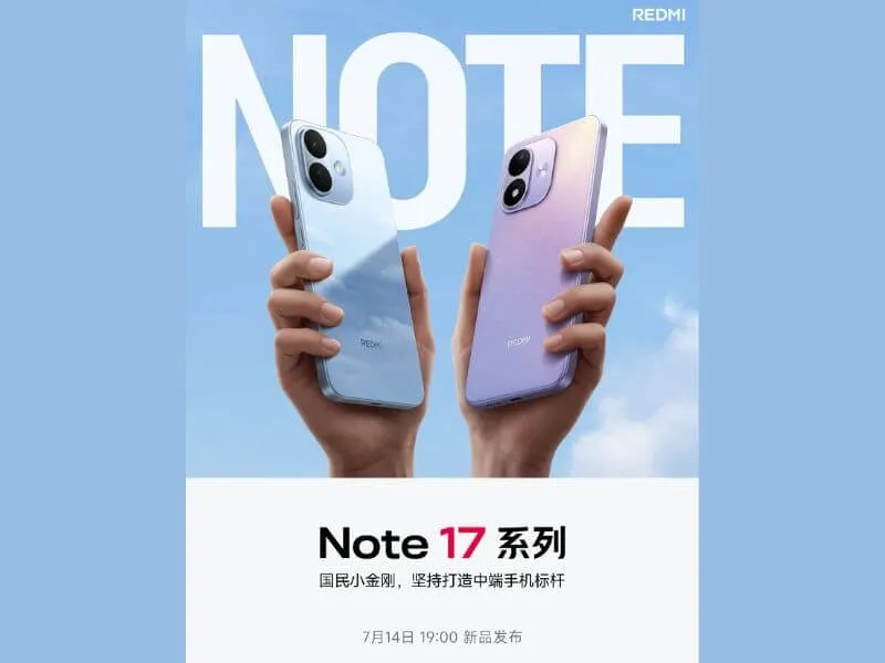 Redmi Note 17 ra mắt khi nào? Lịch ra mắt chính thức