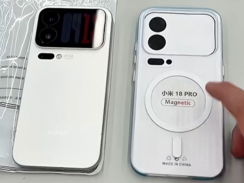 Rò rỉ ốp lưng Xiaomi 18 Pro hé lộ camera khủng