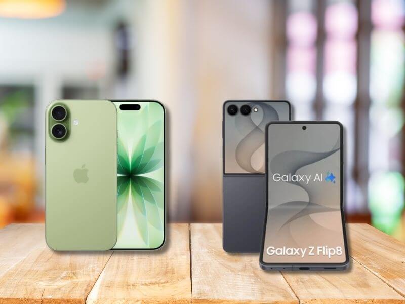 So sánh Samsung Galaxy Z Flip8 vs iPhone 17: Kèo đấu quá chênh lệch?