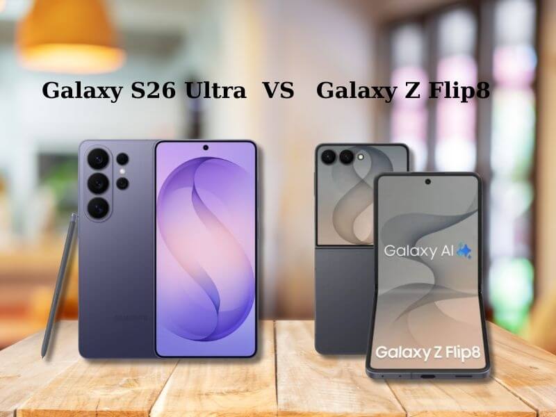 So sánh Samsung Galaxy Z Flip8 và S26 Ultra: Chọn máy nào?