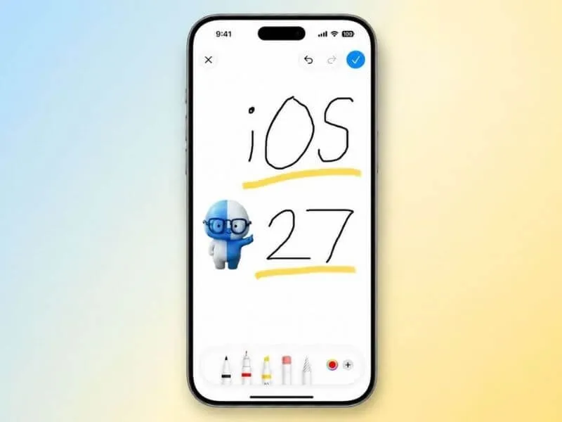 Hướng dẫn sử dụng Drawing mới trong Tin nhắn trên iOS 27 chi tiết