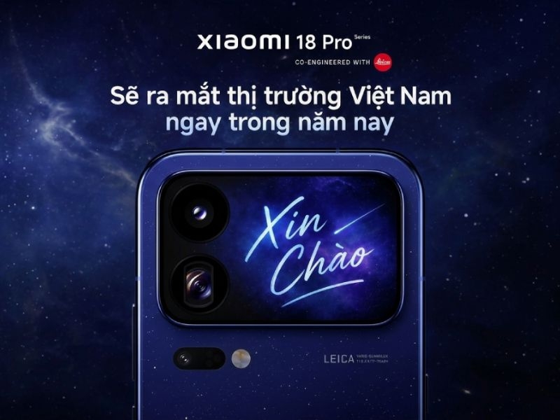 Thời điểm Xiaomi 18 Pro Series ra mắt Việt Nam 2026