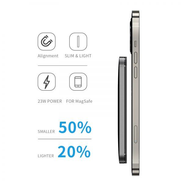 PIN DỰ PHÒNG MAGSAFE 15W MIPOW POWER CUBE 8000 MAH-47525