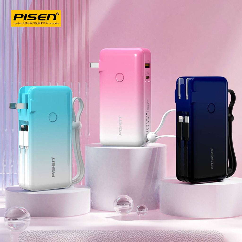 Pin Dự Phòng Pisen Quick High Power Box 10.000 mAh 20W DY123-47538