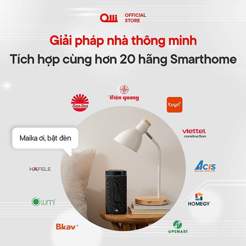 Loa thông minh OLLi Maika Trợ lý ảo tiếng Việt-47678