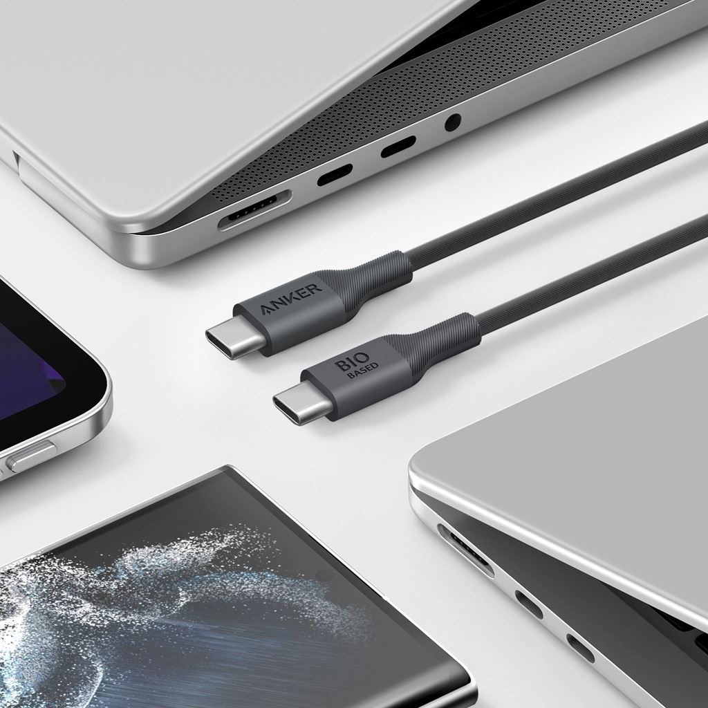 Cáp Anker 544 USB-C to USB-C TPE Bio-based 1.8M A80F2-47905