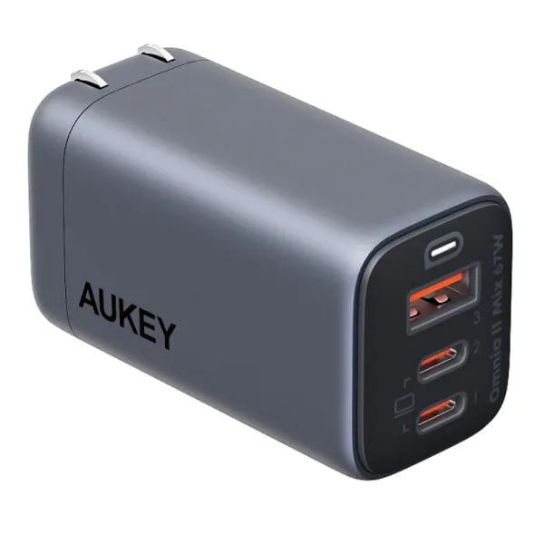 Sạc Aukey PD 67W PA-B6U Omnia 3 cổng-47978