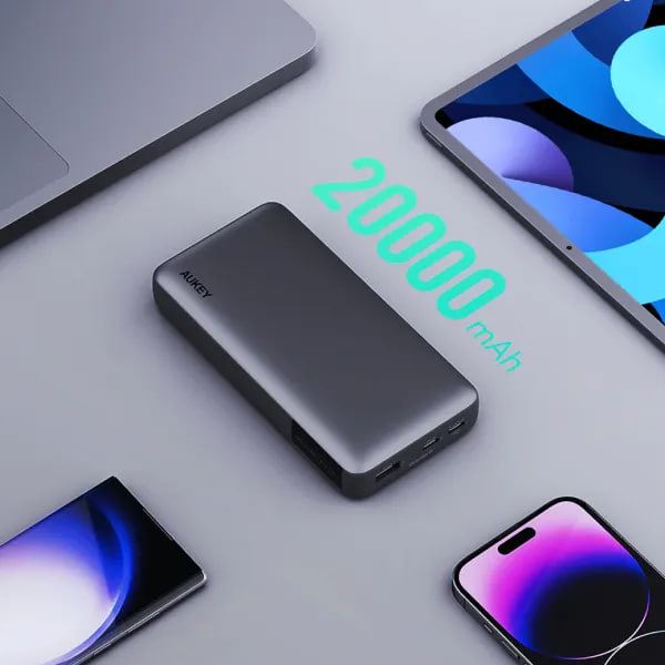 Pin dự phòng Aukey Sprint X 20000mAh sạc nhanh 30W & USB-C PD 3.0 PB-Y42-47984
