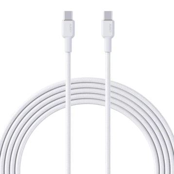 Cáp Aukey CB-NCC1 C-C bọc dù 1M Chính Hãng-48069