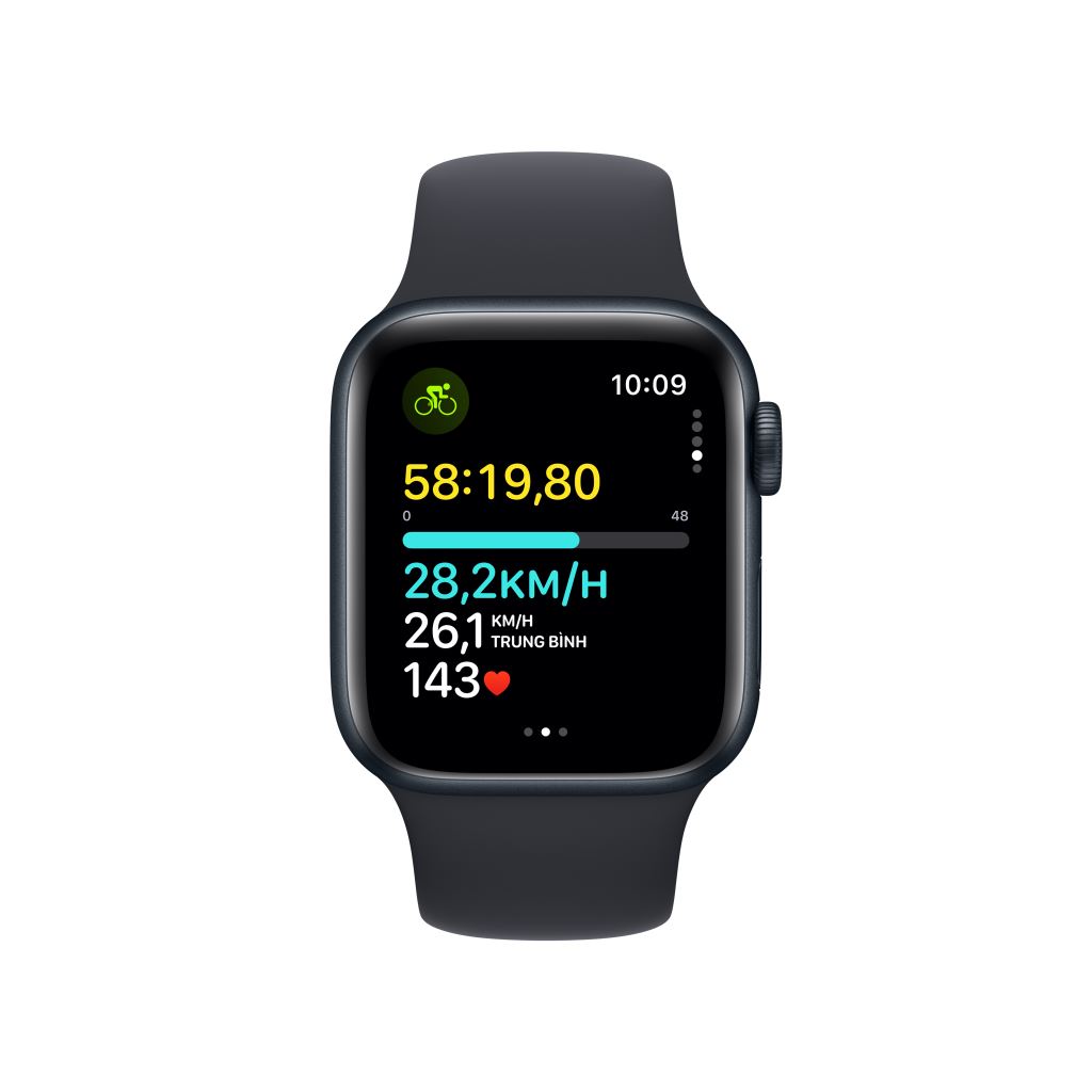 Apple Watch Series SE 2023 40mm GPS | Viền nhôm dây cao su | Chính Hãng VN/A-50968