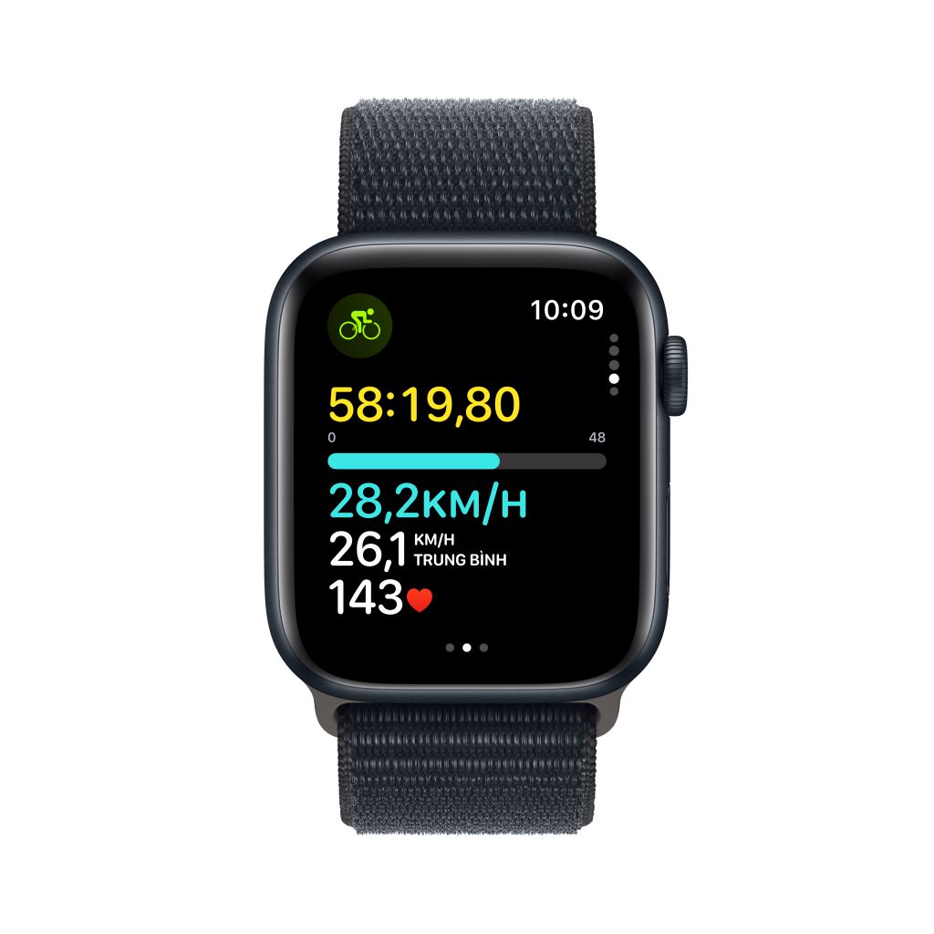 Apple Watch Series SE 2023 GPS 44mm | Viền nhôm dây vải | Chính Hãng VN/A-50976