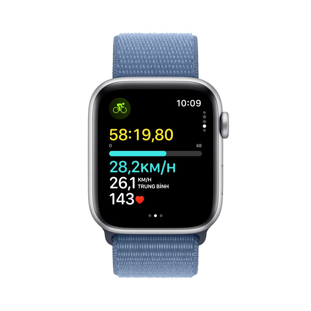 Apple Watch Series SE 2023 LTE 44mm | Viền nhôm dây vải | Chính Hãng VN/A-50987