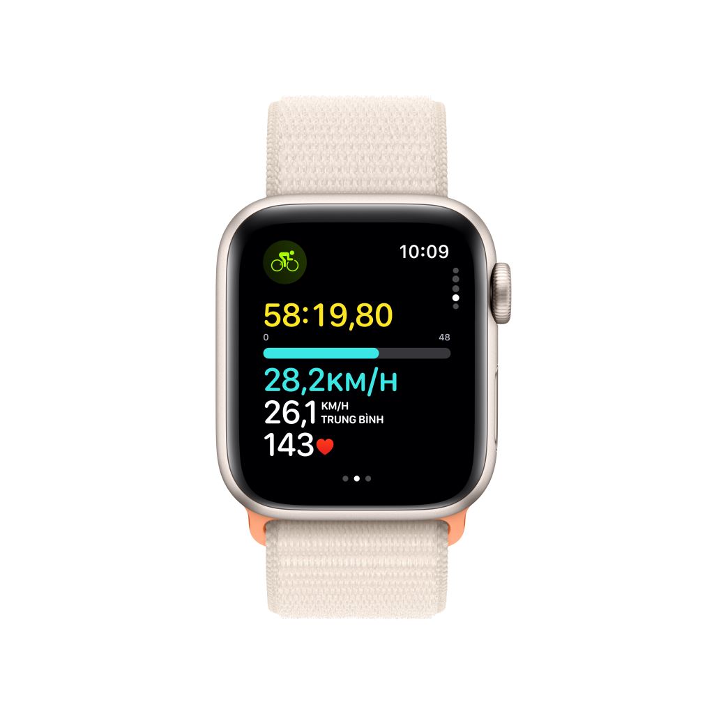 Apple Watch Series SE 2023 LTE 40mm | Viền nhôm dây vải | Chính Hãng VN/A-50995