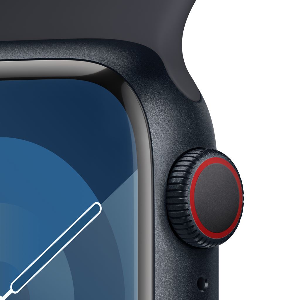 Apple Watch Series 9 LTE 41mm | Viền nhôm dây cao su | Chính Hãng VN/A-51039
