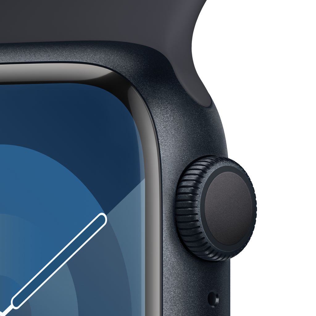 Apple Watch Series 9 GPS 41mm | Viền nhôm dây cao su | Chính Hãng VN/A-51049