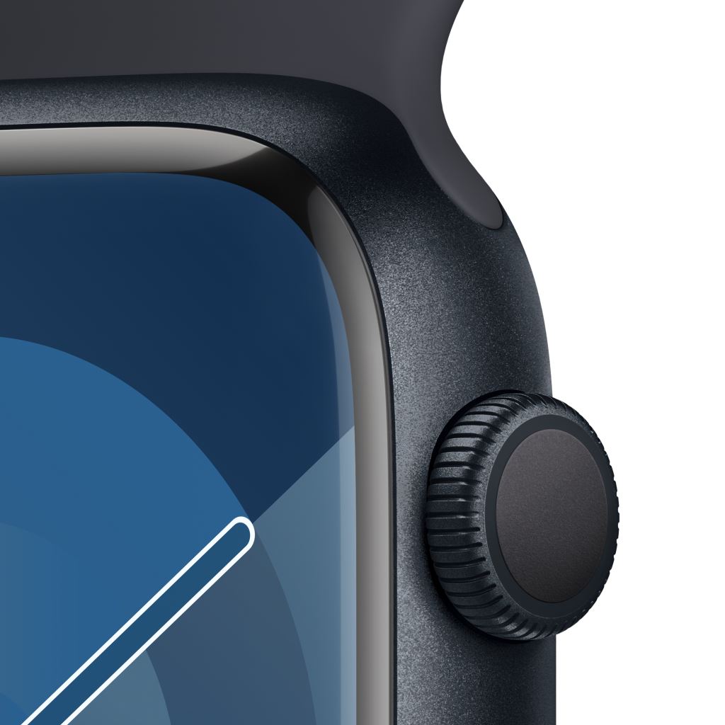Apple Watch Series 9 GPS 45mm | Viền nhôm dây cao su | Chính Hãng VN/A-51059