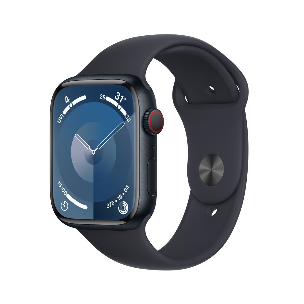 Apple Watch Series 9 LTE 45mm | Viền nhôm dây cao su | Chính Hãng VN/A-51087