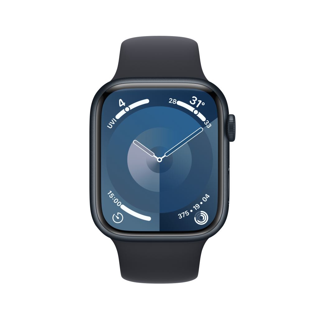 Apple Watch Series 9 LTE 45mm | Viền nhôm dây cao su | Chính Hãng VN/A-51088