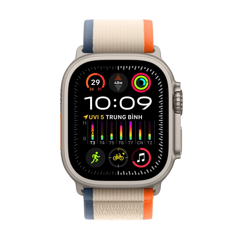Apple Watch Ultra 2 LTE 49mm Vỏ Titan dây Trail Chính hãng VN/A-51135