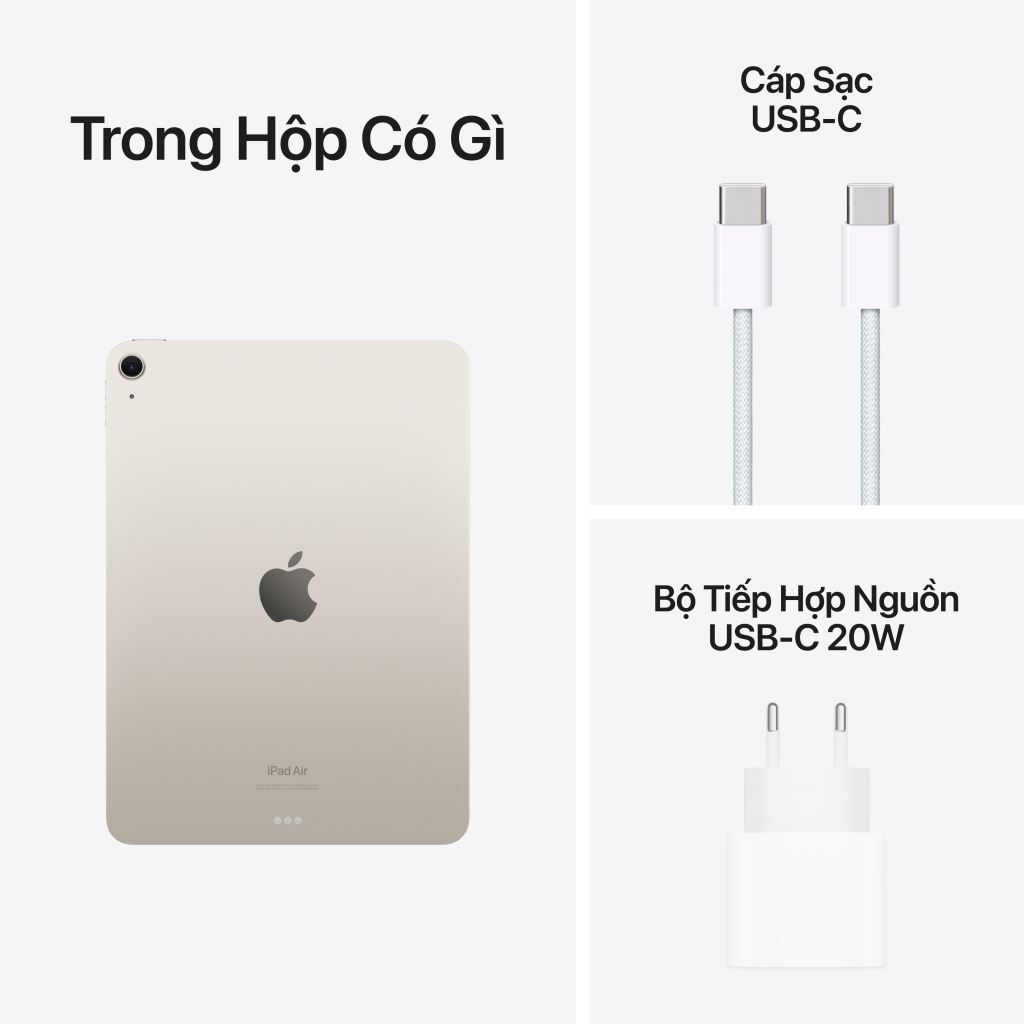 iPad Air 6 M2 11 inch Wifi 256GB - Chính hãng-51307
