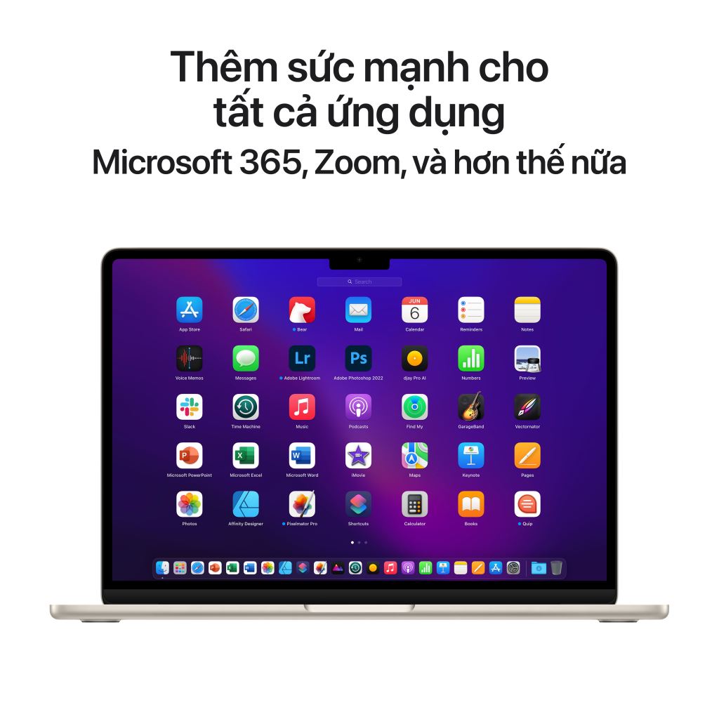Macbook Air M2 2023 15 inch 8GB 256GB - Chính hãng-51540