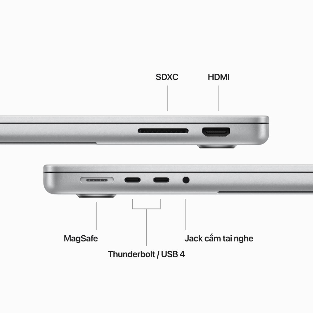 MacBook Pro 14"  M3/8-core CPU/10-core GPU/16GB/1TB - Chính Hãng-51558