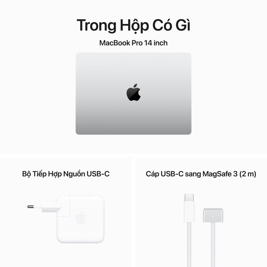 MacBook Pro 14"  M3/8-core CPU/10-core GPU/16GB/1TB - Chính Hãng-51562