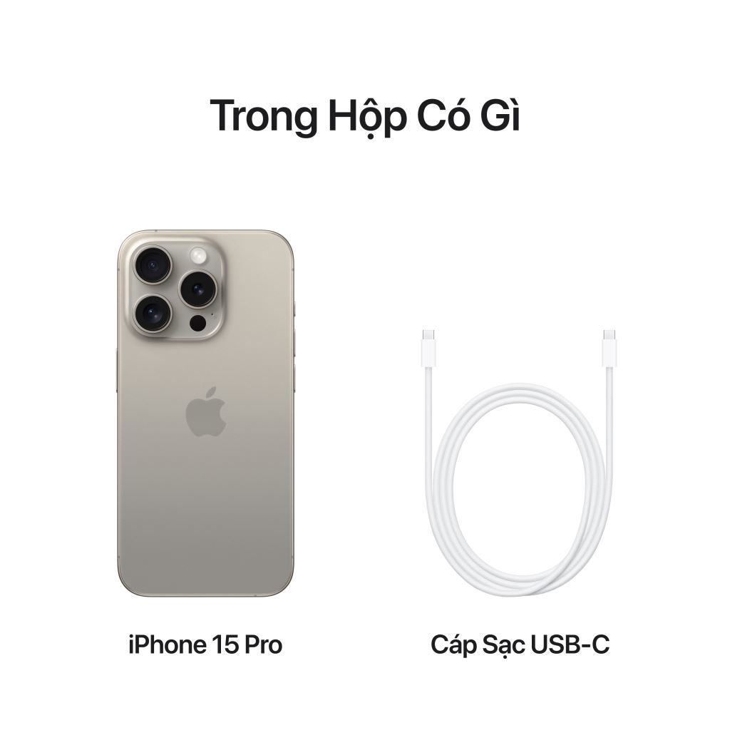 iPhone 15 Pro 128GB VN/A - Tặng BH rơi vỡ vào nước-51613