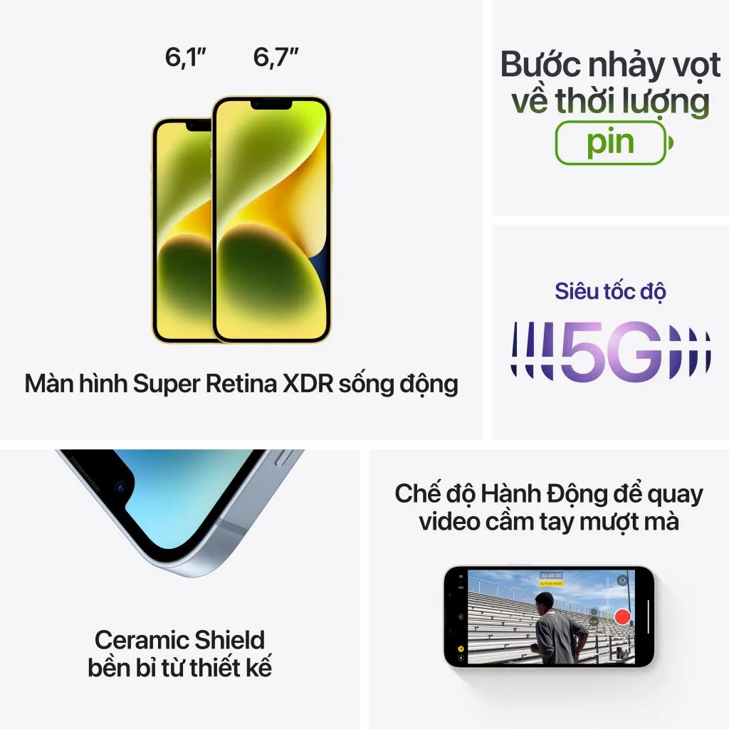 iPhone 14 128GB VNA - Bảo hành 2 năm-51702