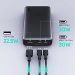 Pin dự phòng Aukey Sprint X 20000mAh sạc nhanh 30W & USB-C PD 3.0 PB-Y42-47985